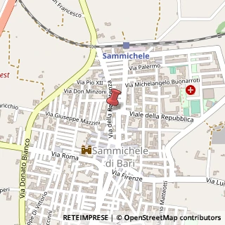 Mappa Via della Resistenza, 58, 70010 Sammichele di Bari, Bari (Puglia)