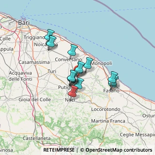 Mappa Via M. Centrone, 70013 Castellana Grotte BA, Italia (10.33313)