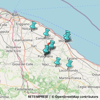 Mappa Via Tommaso Fiore, 70013 Castellana Grotte BA, Italia (9.56308)