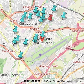 Mappa Via Francesco Aggello, 80144 Napoli NA, Italia (1.2305)