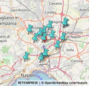 Mappa Via Francesco Aggello, 80144 Napoli NA, Italia (2.82133)