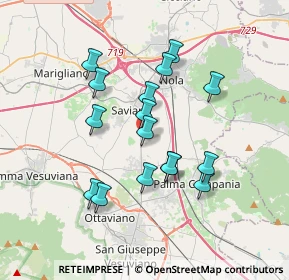 Mappa Via Santa Rita, 80039 Saviano NA, Italia (3.37375)