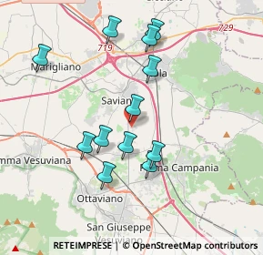 Mappa Via Santa Rita, 80039 Saviano NA, Italia (3.76)