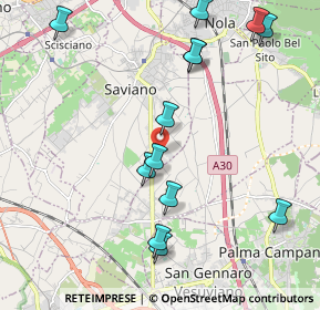 Mappa Via Santa Rita, 80039 Saviano NA, Italia (2.49692)