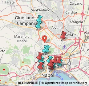 Mappa Via Salvatore Quasimodo, 80145 Napoli NA, Italia (4.30824)