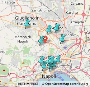 Mappa Via Salvatore Quasimodo, 80145 Napoli NA, Italia (3.86923)