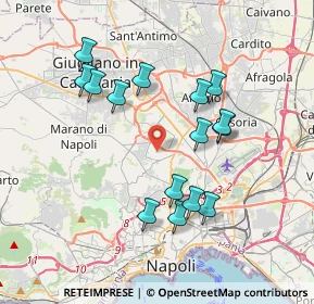 Mappa Via Salvatore Quasimodo, 80145 Napoli NA, Italia (3.826)