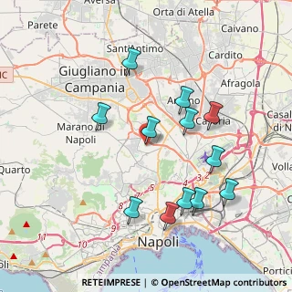 Mappa Via Salvatore Quasimodo, 80145 Napoli NA, Italia (4.09667)