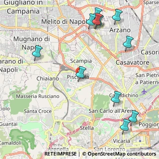 Mappa Via Salvatore Quasimodo, 80145 Napoli NA, Italia (2.99545)