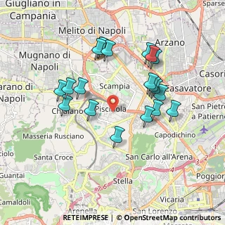 Mappa Via Salvatore Quasimodo, 80145 Napoli NA, Italia (1.9325)
