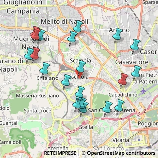 Mappa Via Salvatore Quasimodo, 80145 Napoli NA, Italia (2.461)