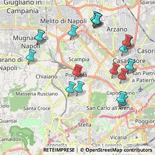 Mappa Via Salvatore Quasimodo, 80145 Napoli NA, Italia (2.6385)
