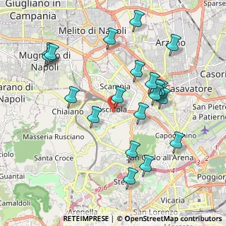 Mappa Via Salvatore Quasimodo, 80145 Napoli NA, Italia (2.2455)
