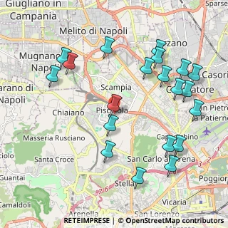 Mappa Via Salvatore Quasimodo, 80145 Napoli NA, Italia (2.493)