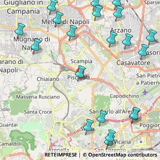 Mappa Via Salvatore Quasimodo, 80145 Napoli NA, Italia (3.4715)
