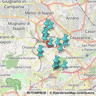 Mappa Via Salvatore Quasimodo, 80145 Napoli NA, Italia (1.455)