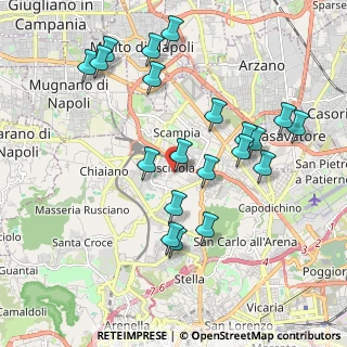 Mappa Via Salvatore Quasimodo, 80145 Napoli NA, Italia (2.181)