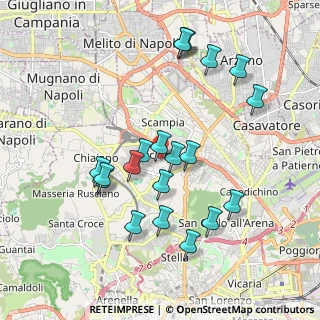 Mappa Via Salvatore Quasimodo, 80145 Napoli NA, Italia (2.063)