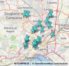 Mappa Via Monte Bianco, 80144 Napoli NA, Italia (3.3055)