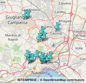 Mappa Via Monte Bianco, 80144 Napoli NA, Italia (3.87118)