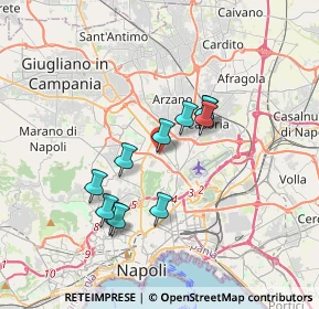 Mappa Via Monte Bianco, 80144 Napoli NA, Italia (3.15091)