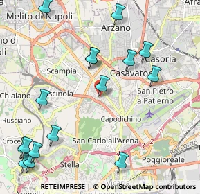 Mappa Via Monte Bianco, 80144 Napoli NA, Italia (2.86063)