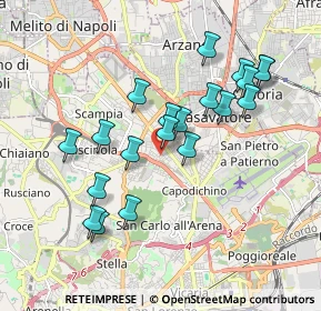 Mappa Via Monte Bianco, 80144 Napoli NA, Italia (1.8765)