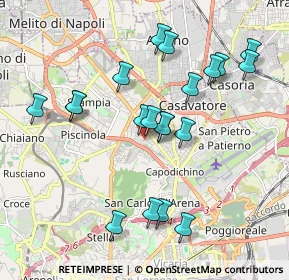 Mappa Via Monte Bianco, 80144 Napoli NA, Italia (2.054)