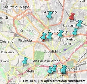 Mappa Via Monte Bianco, 80144 Napoli NA, Italia (2.5575)