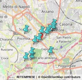Mappa Via Monte Bianco, 80144 Napoli NA, Italia (1.42385)