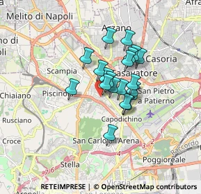 Mappa Via Monte Bianco, 80144 Napoli NA, Italia (1.206)