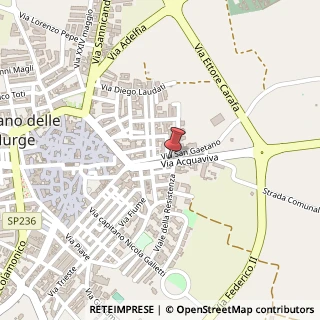 Mappa Strada Provinciale 48, Km 2,3, 70020 Cassano delle Murge, Bari (Puglia)