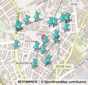 Mappa Via del Monte Faito, 80144 Napoli NA, Italia (0.256)