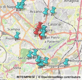 Mappa Traversa Monte Faito, 80144 Napoli NA, Italia (2.26333)