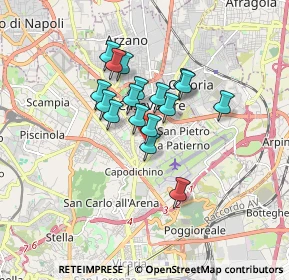 Mappa Via del Monte Faito, 80144 Napoli NA, Italia (1.29824)
