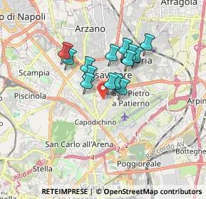 Mappa Via del Monte Faito, 80144 Napoli NA, Italia (1.31929)