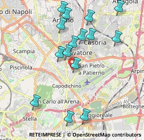 Mappa Via del Monte Faito, 80144 Napoli NA, Italia (2.236)