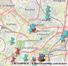 Mappa Traversa Monte Faito, 80144 Napoli NA, Italia (3.322)