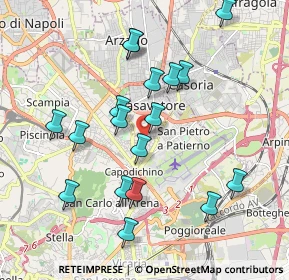 Mappa Traversa Monte Faito, 80144 Napoli NA, Italia (2.05667)