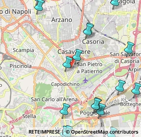 Mappa Traversa Monte Faito, 80144 Napoli NA, Italia (3.32053)