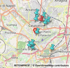 Mappa Traversa Monte Faito, 80144 Napoli NA, Italia (1.70364)