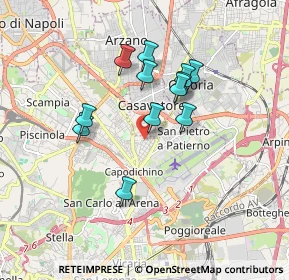 Mappa Via del Monte Faito, 80144 Napoli NA, Italia (1.55333)