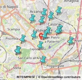 Mappa Via del Monte Faito, 80144 Napoli NA, Italia (1.91125)