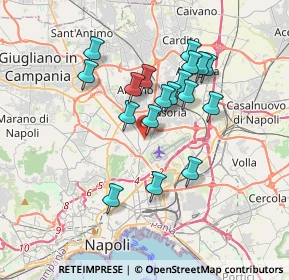 Mappa Traversa Monte Faito, 80144 Napoli NA, Italia (3.27444)