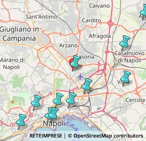 Mappa Traversa Monte Faito, 80144 Napoli NA, Italia (5.75091)