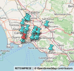 Mappa Via degli Aranci, 80013 Casalnuovo di Napoli NA, Italia (10.86211)