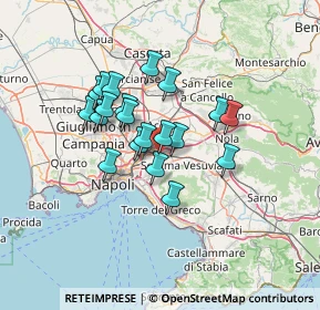 Mappa Via degli Aranci, 80013 Casalnuovo di Napoli NA, Italia (11.1675)