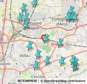 Mappa Via degli Aranci, 80013 Casalnuovo di Napoli NA, Italia (2.817)