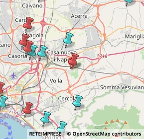Mappa Via degli Aranci, 80013 Casalnuovo di Napoli NA, Italia (6.38133)