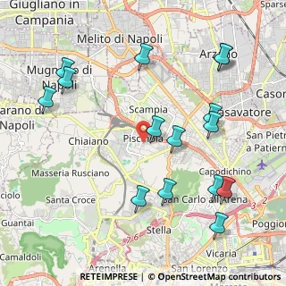 Mappa Via Carlo Levi, 80145 Napoli NA, Italia (2.57333)